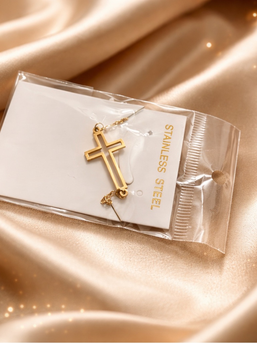 Cross Bracelet Non Tarnish